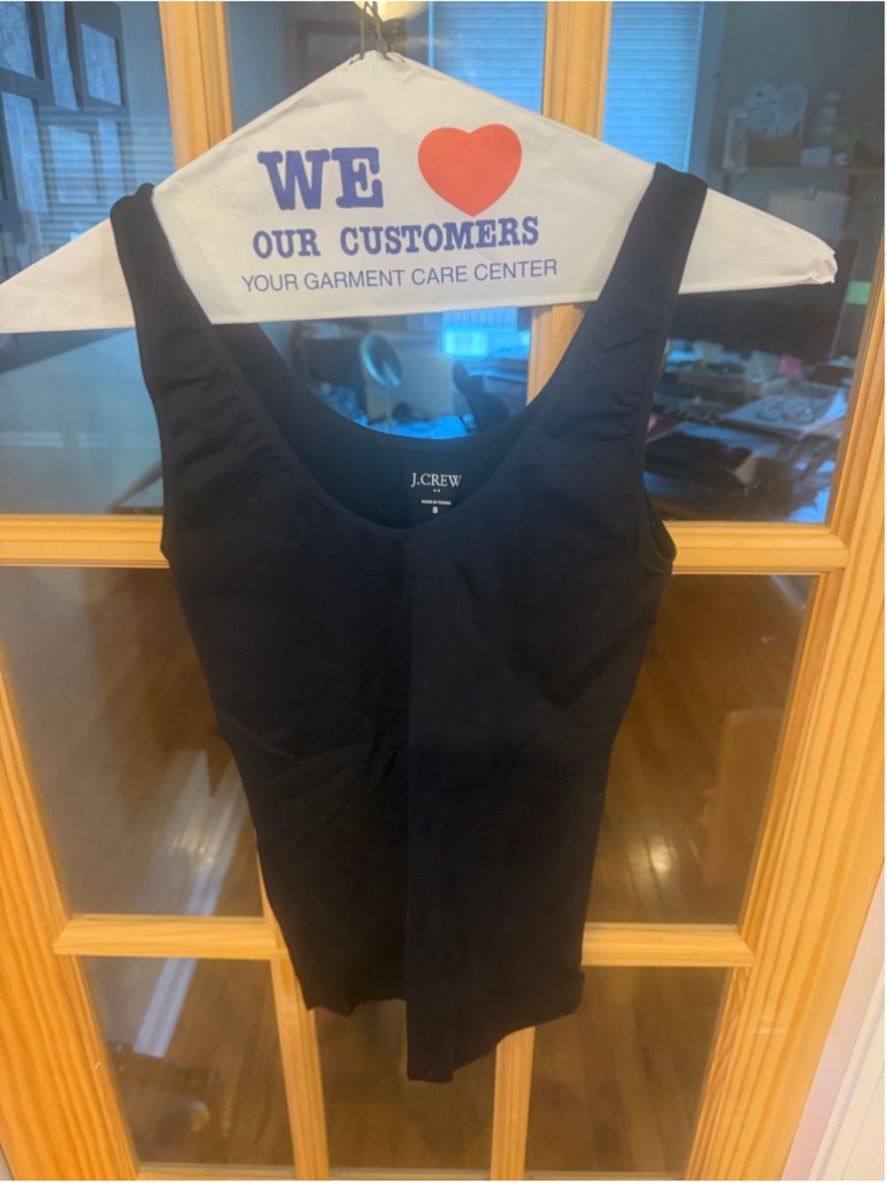Women's J.Crew Black Tank Top Size S
